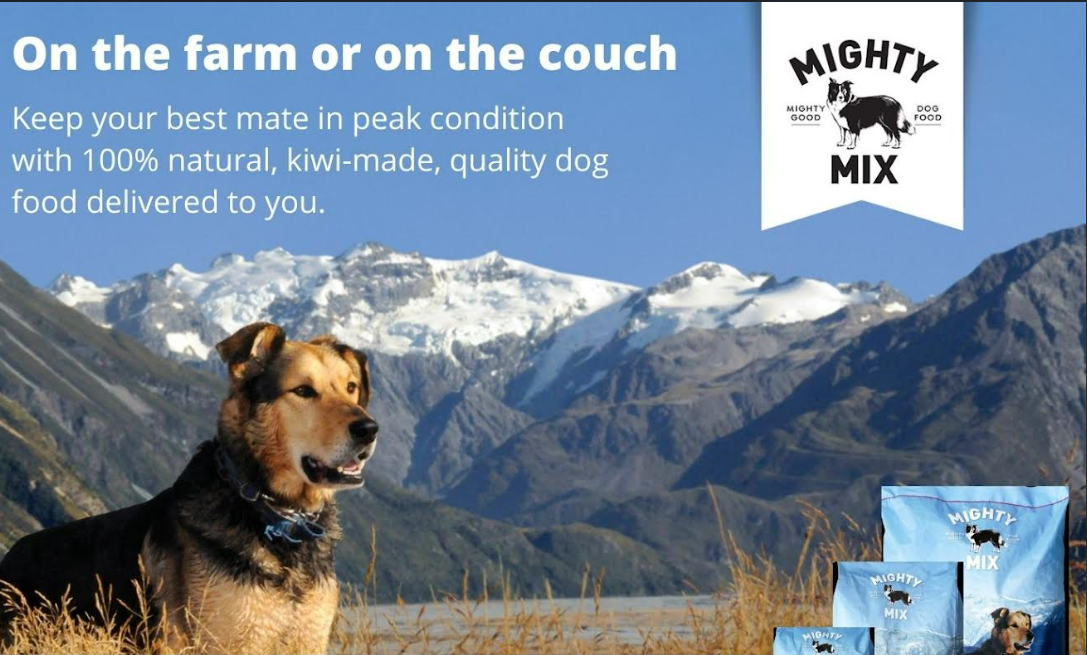 Mighty Mix Dog Food now in stock!!