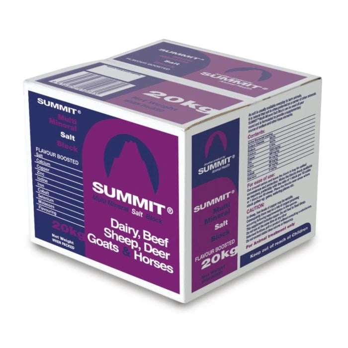 Summit Multi-mineral salt blocks-20kg