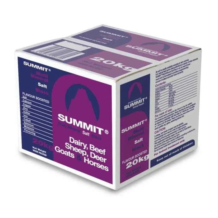 Summit Multi-mineral salt blocks-20kg - Red Barn Supply Company