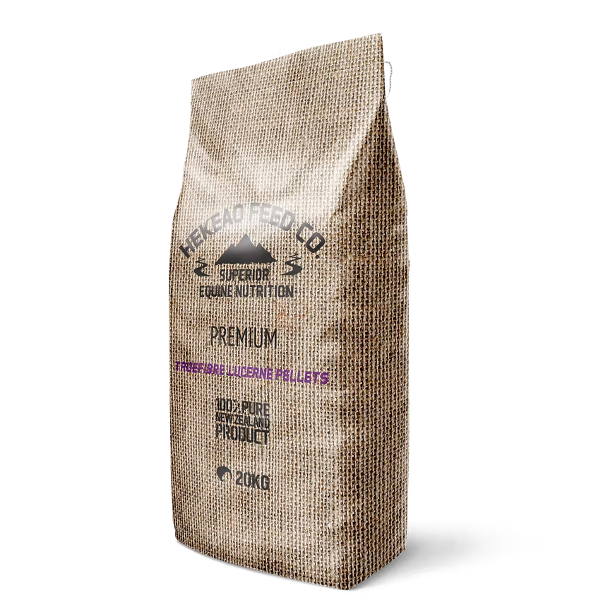 Hekeao True Fibre Lucerne Pellets- 20kg - Red Barn Supply Company