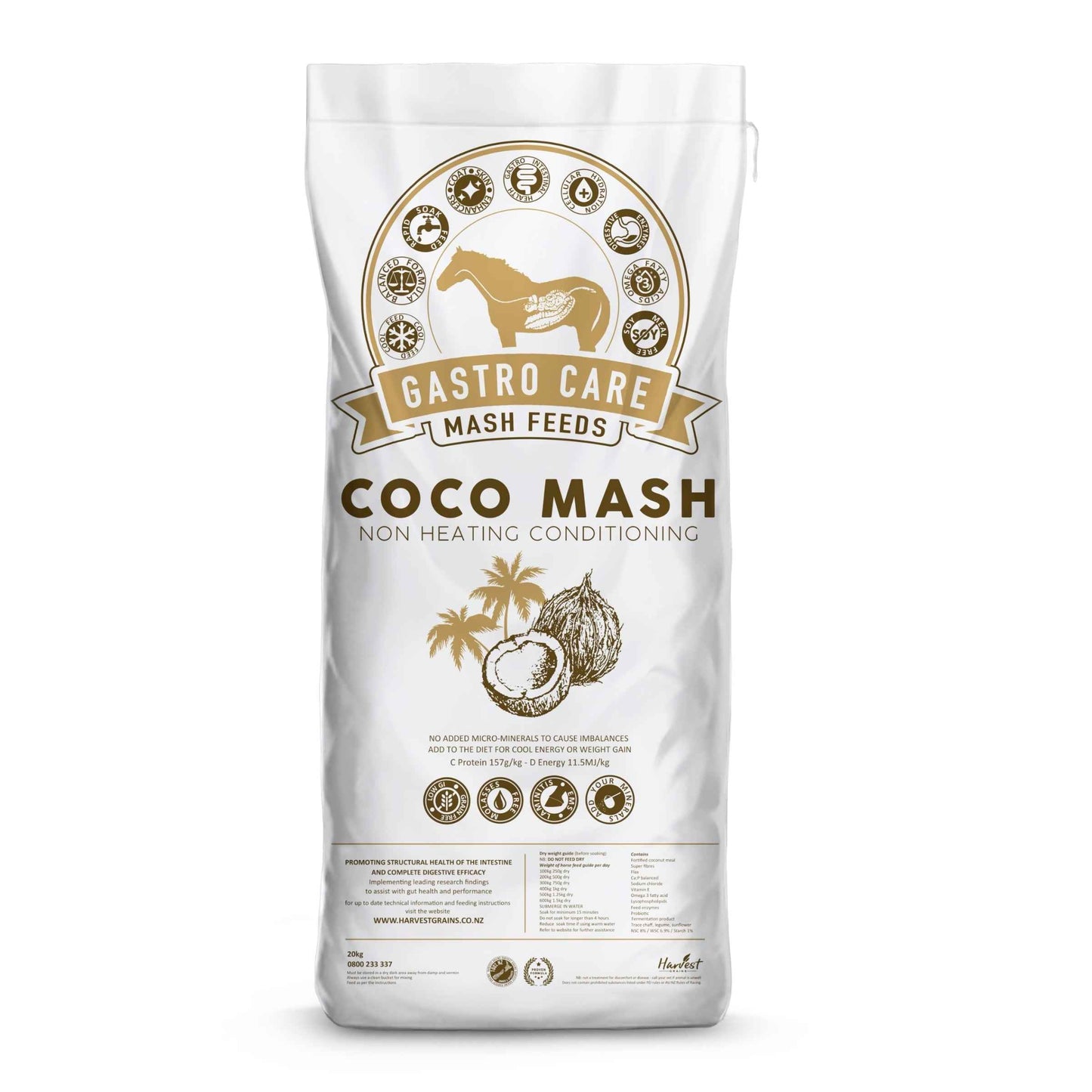 Harvest Grains Coco-Mash-20kg - Red Barn Supply Company