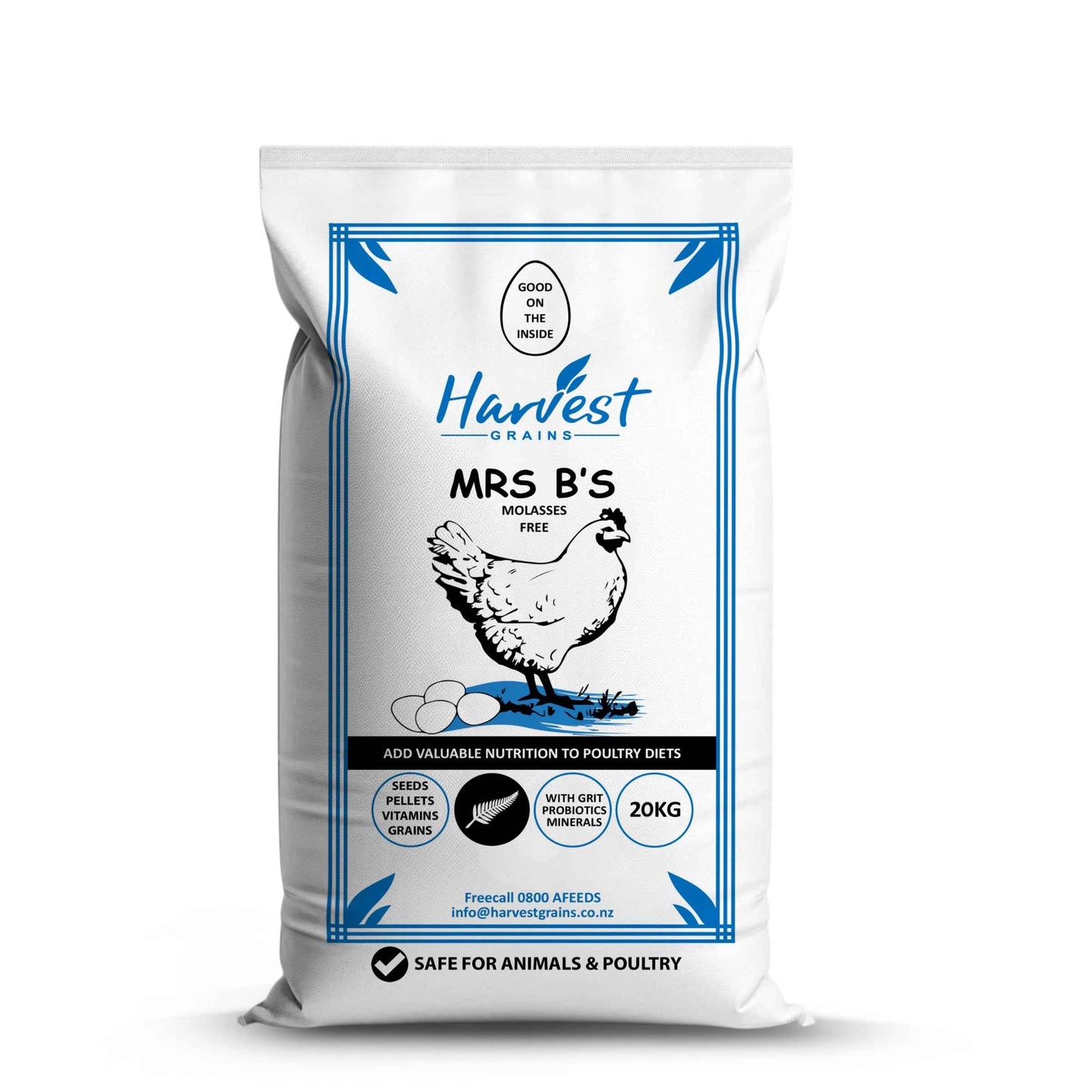Harvest Grains Mrs B's Chicken Mix-20kg - Red Barn Supply Company