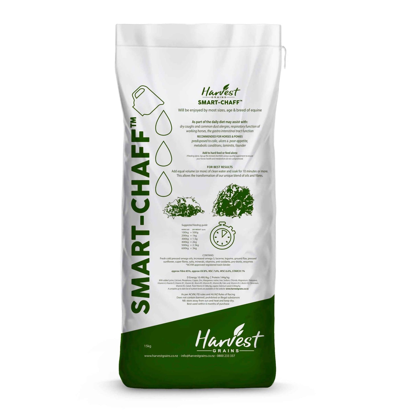 Harvest Grains Smart-chaff-15kg - Red Barn Supply Company