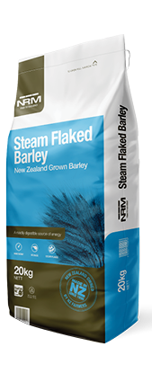 NRM Steam Flaked Barley-20kg - Red Barn Supply Company