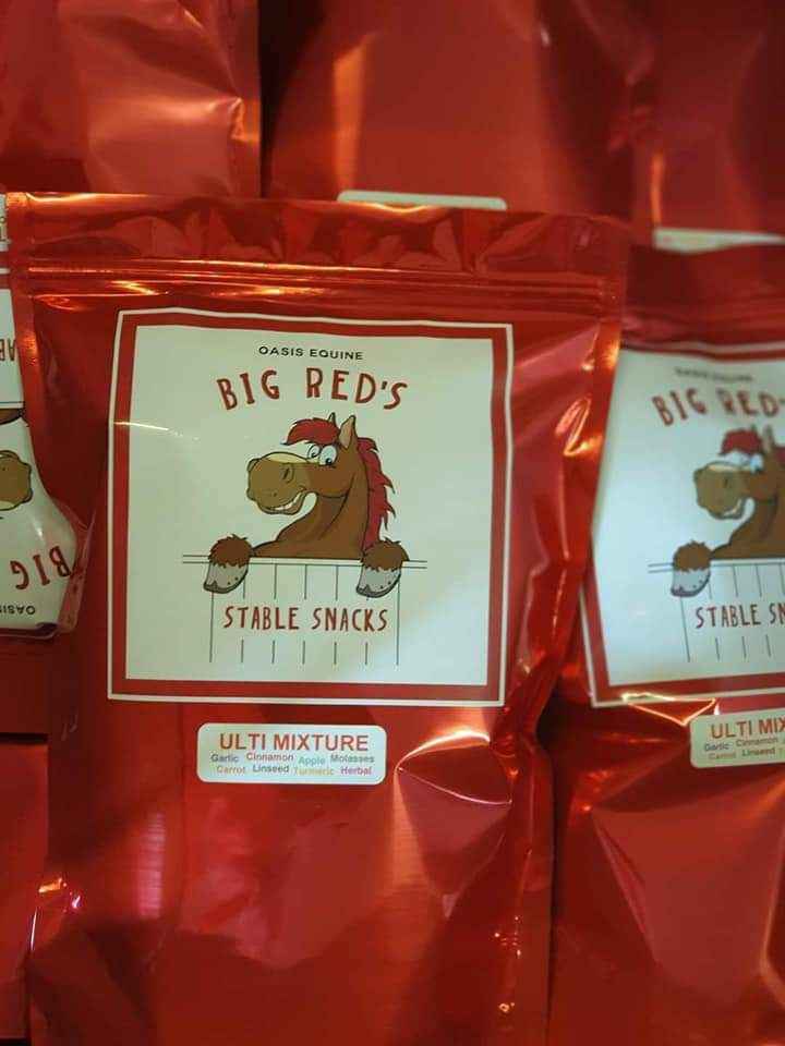 Big Red's Stable Snacks - Team Mix for Happy and Healthy Horses - Red Barn Supply Company