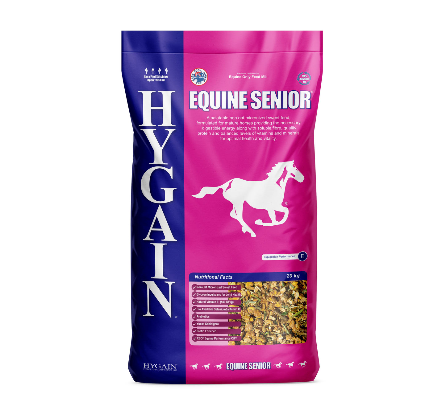 Hygain Equine Senior - Red Barn Supply Company