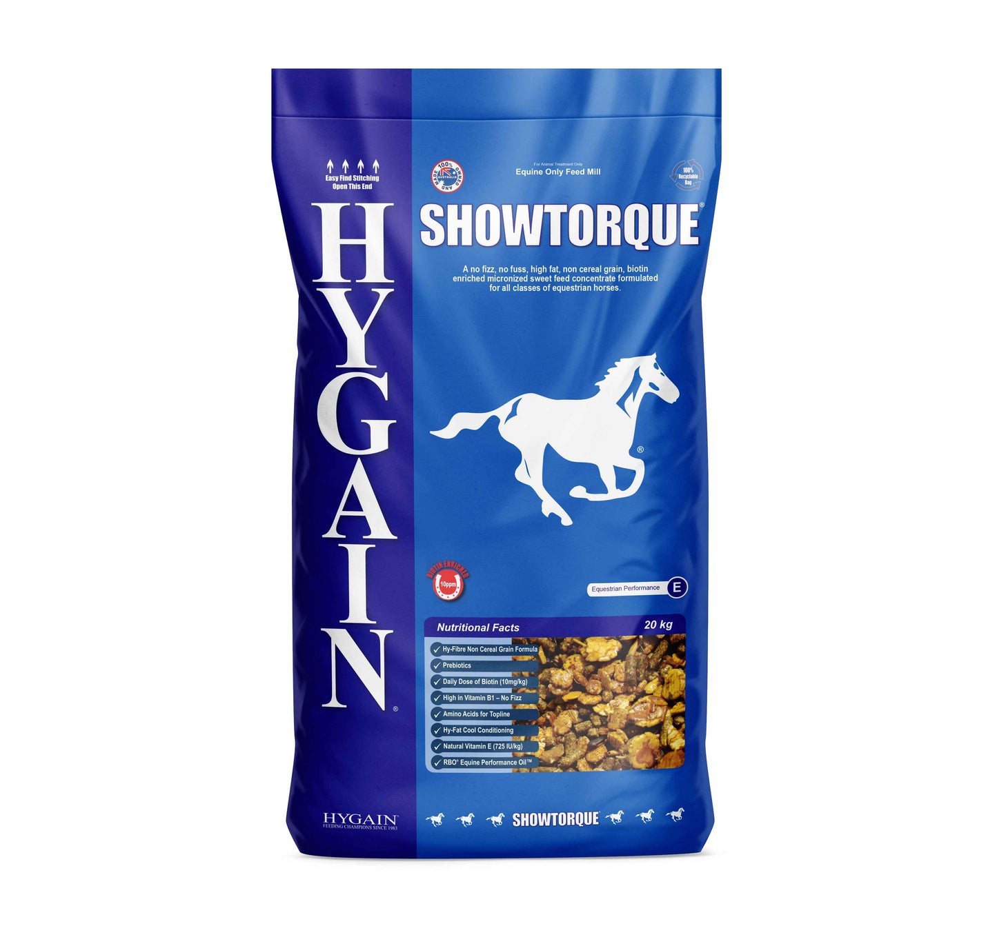 Hygain ShowTorque-20kg - Red Barn Supply Company