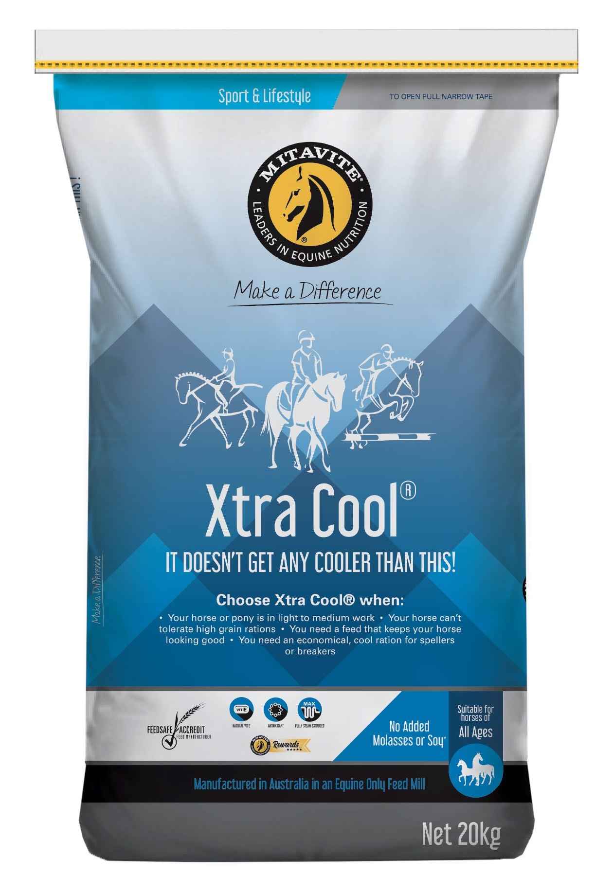 Mitavite Xtracool-20kg - Red Barn Supply Company