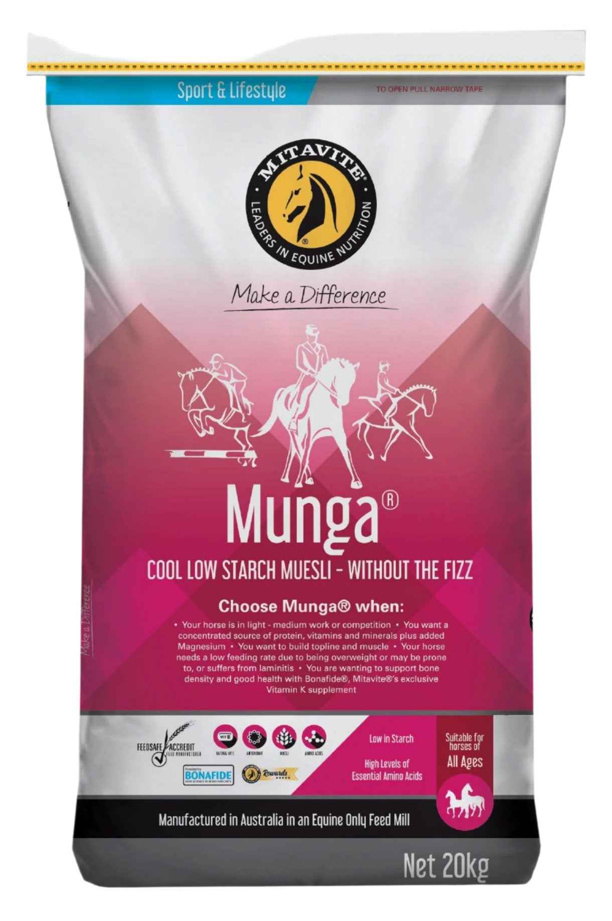 Mitavite Munga-20kg - Red Barn Supply Company