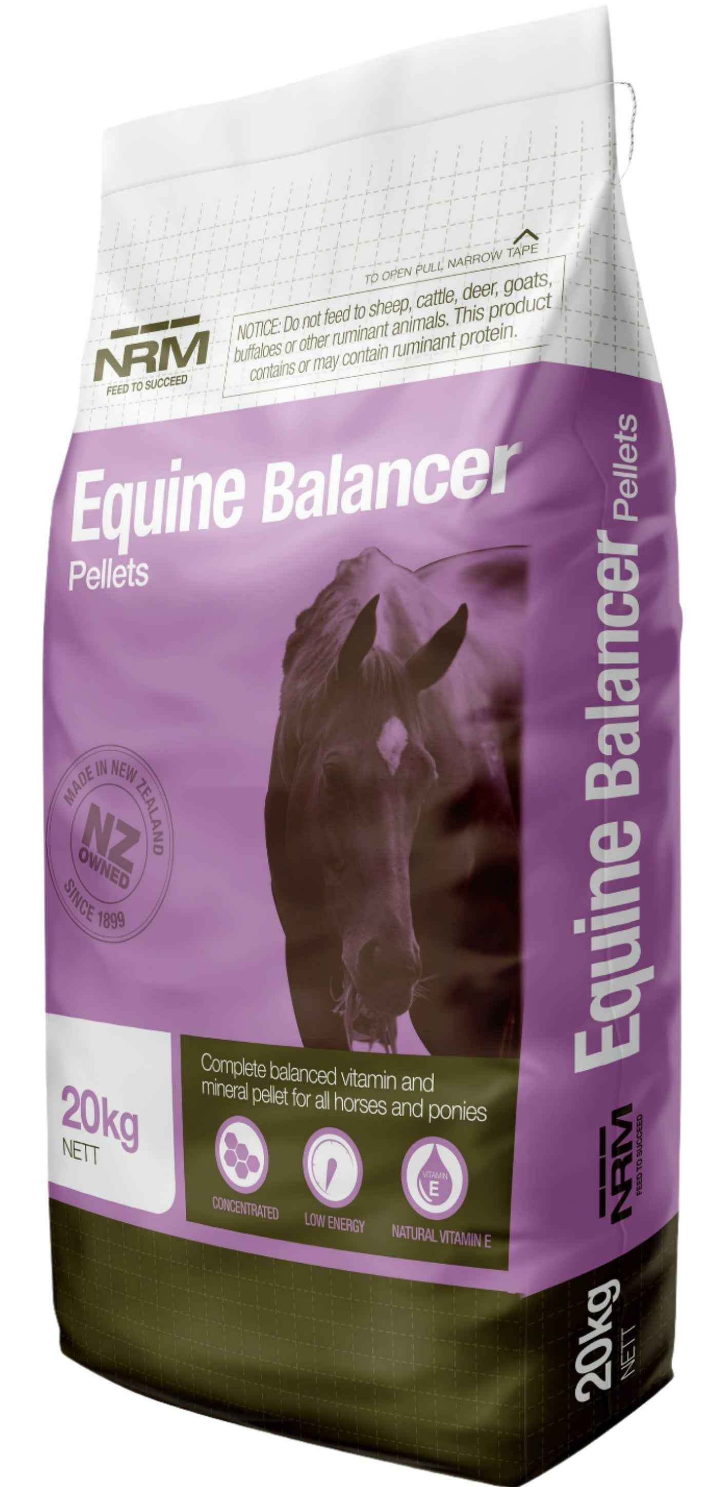 NRM Equine Balancer 20kg - Optimal Nutrition for Horses - Red Barn Supply Company
