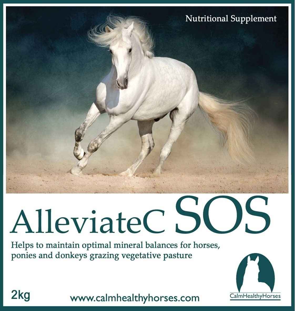 Calm Healthy Horses Alleviate C SOS - Red Barn Supply Company