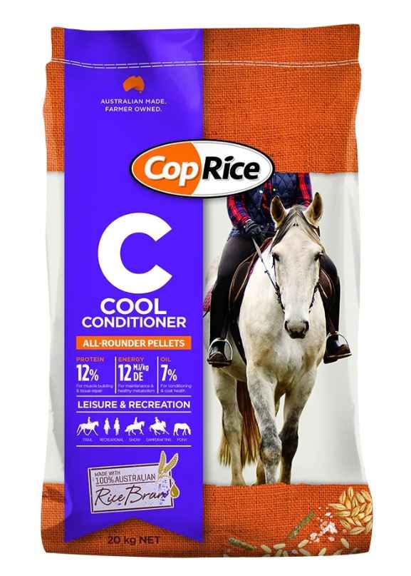 CopRice Cool Conditioner Horse Feed 20kg – Low GI, Low Fizz Pellets - Red Barn Supply Company