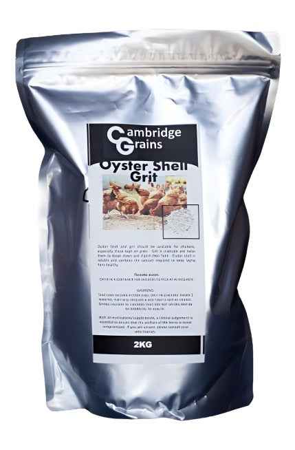 Cambridge Grains Oyster Shell Grit-1kg - Red Barn Supply Company