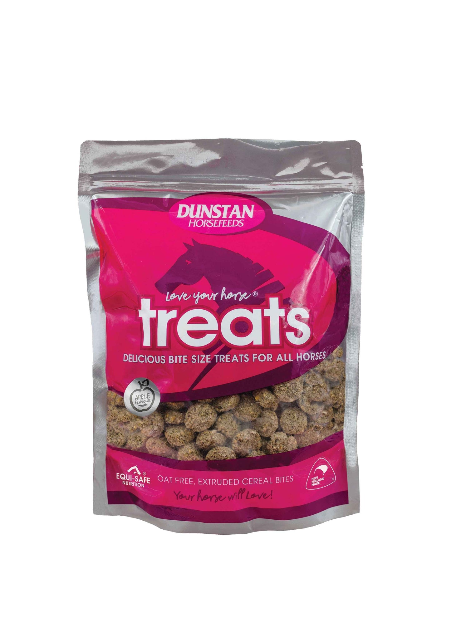 Dunstan Horse Treats 1kg – Apple Flavour Oat Free Bites - Red Barn Supply Company