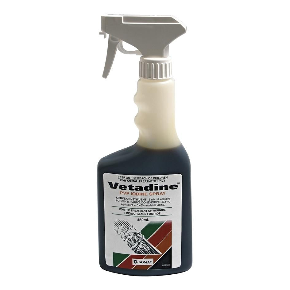 Vetadine Iodine PVP Spray - Red Barn Supply Company 