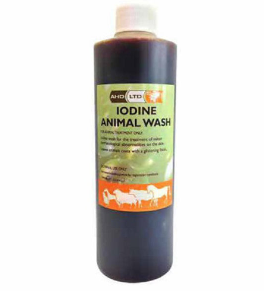 AHD Iodine Animal Wash - Red Barn Supply Company 