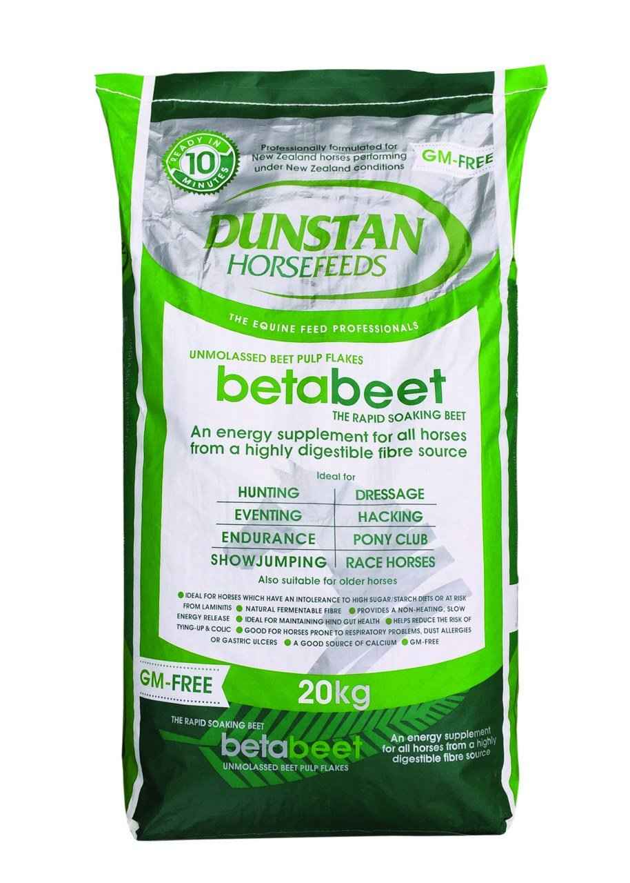 Dunstan Betabeet for Horses - 20kg Natural High-Quality Beet Pulp Fiber Feed - Red Barn Supply Company