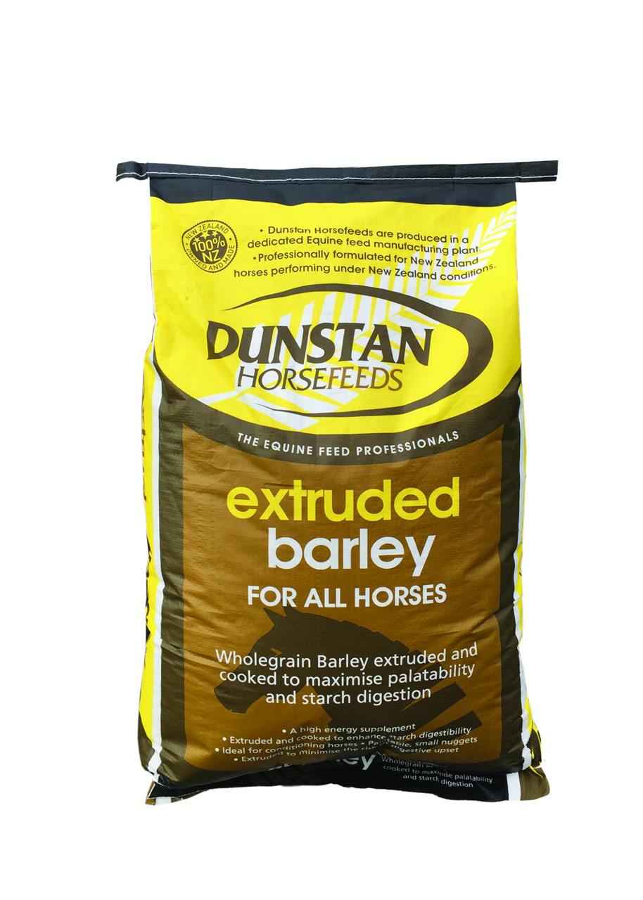 Dunstan Extruded Barley 20kg for Optimal Livestock Nutrition - Red Barn Supply Company