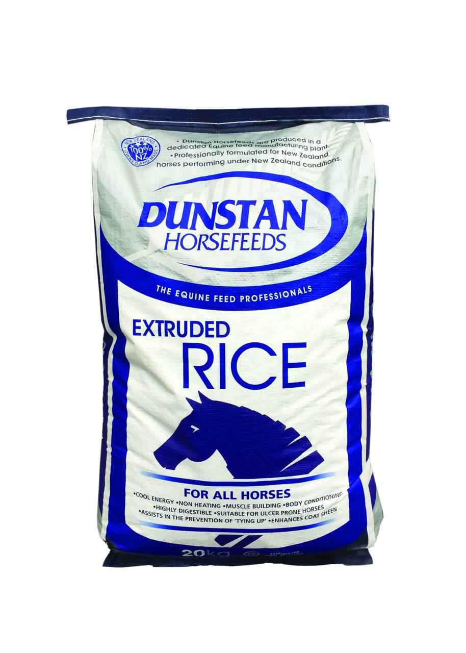 Dunstan Extruded Rice - 20kg High-Quality Nutritional Feed - Red Barn Supply Company