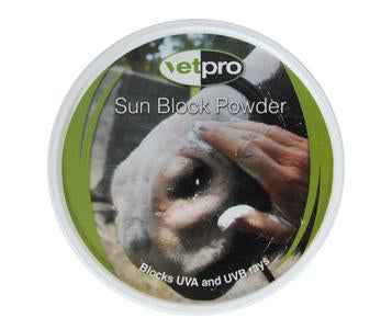 Vetpro Sunblock Powder - Red Barn Supply Company