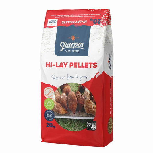 Sharpes Hi Lay Pellets - Red Barn Supply Company