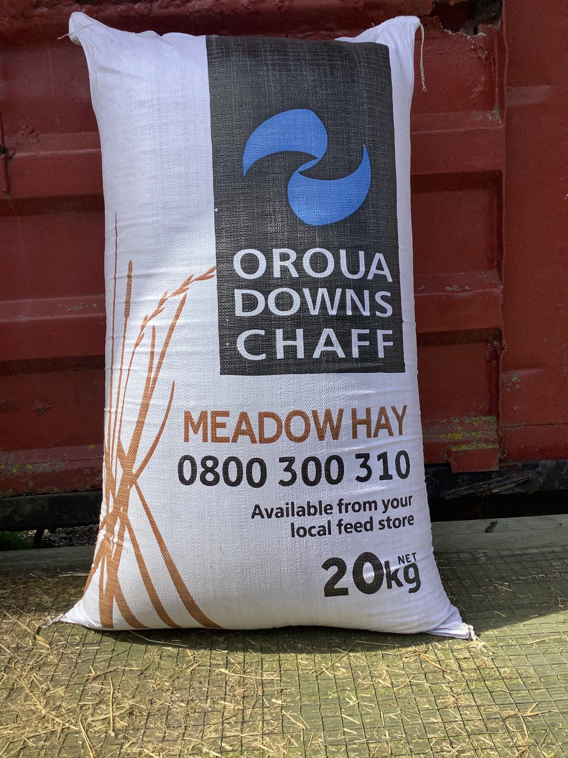 Oroua Downs Meadow Hay Chaff - Red Barn Supply Company 